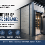 Large modular vault system installed inside a commercial facility supporting secure storage and mission-critical operations.